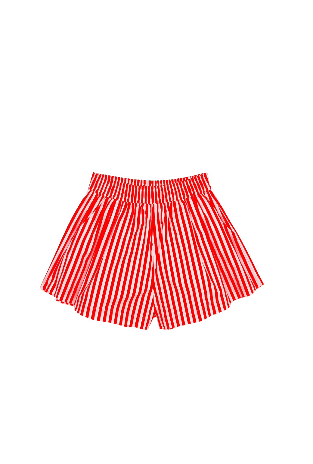 China Everyday Shorts Tangerine Stripe