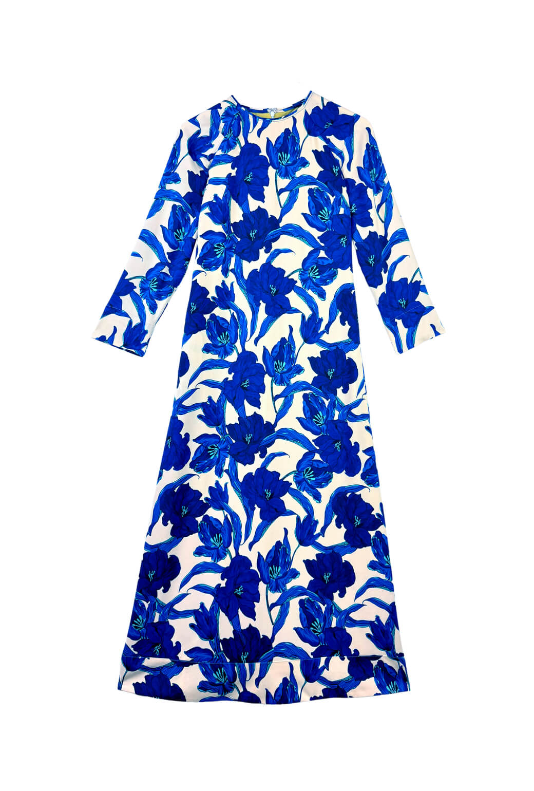 Buru x Pencil & Paper Co. Astor Dress - Cobalt Fleur