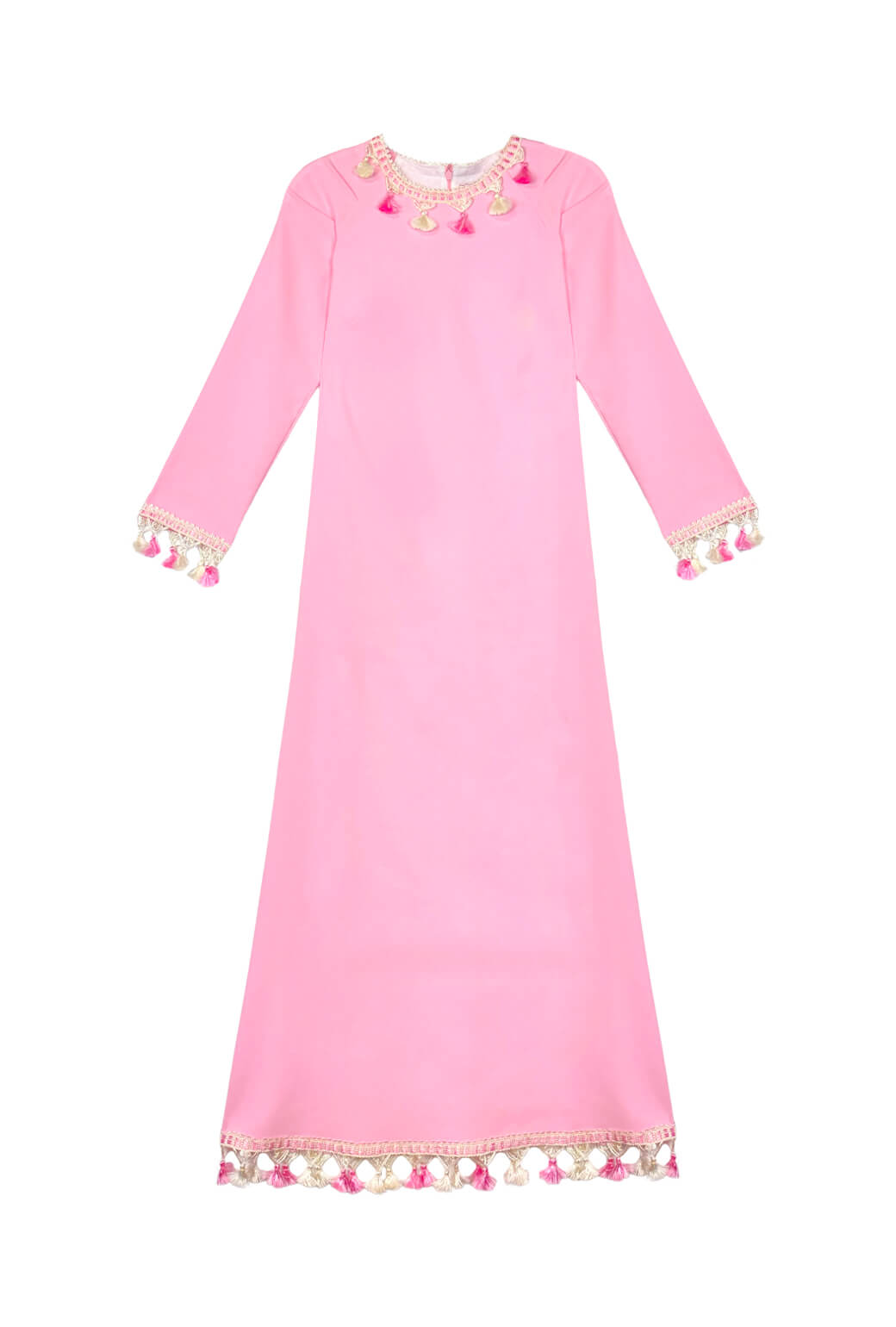 Buru x PBL Astor Gown - Pink Tassel