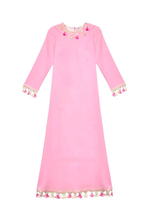 Buru x PBL Astor Gown - Pink Tassel