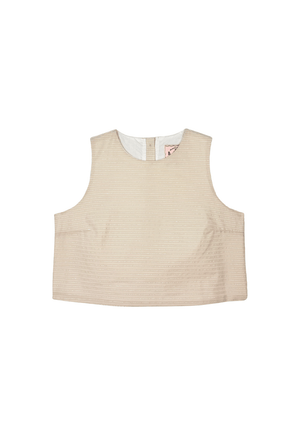 Buru x Tori Mellott - Audrey Top - Shimmer Stripe