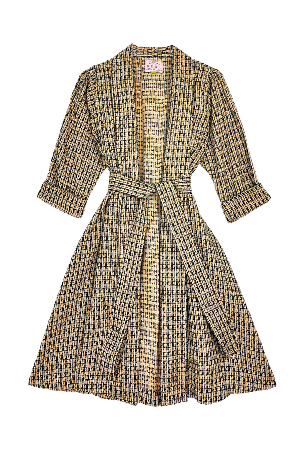 BF Swing Coat - Blush Tweed