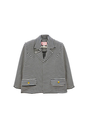 BURU x Val Knit Blazer - Stripe Knit