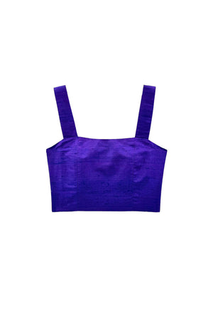 Buru x Kristin Kennedy Bella Bustier - Violet Silk