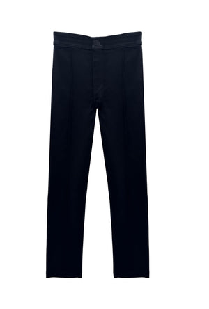 Buru x Kristin Kennedy Cropped Cigar Pant - Black