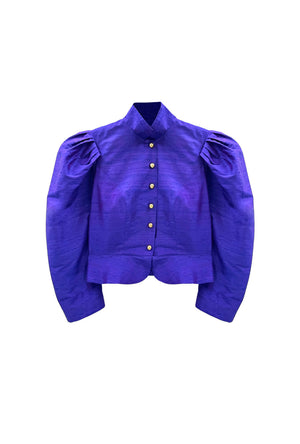 Buru x Kristin Kennedy The Kennedy Jacket - Violet Silk