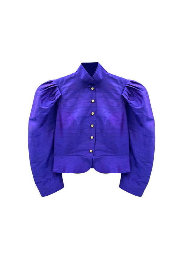 Buru x Kristin Kennedy The Kennedy Jacket - Violet Silk