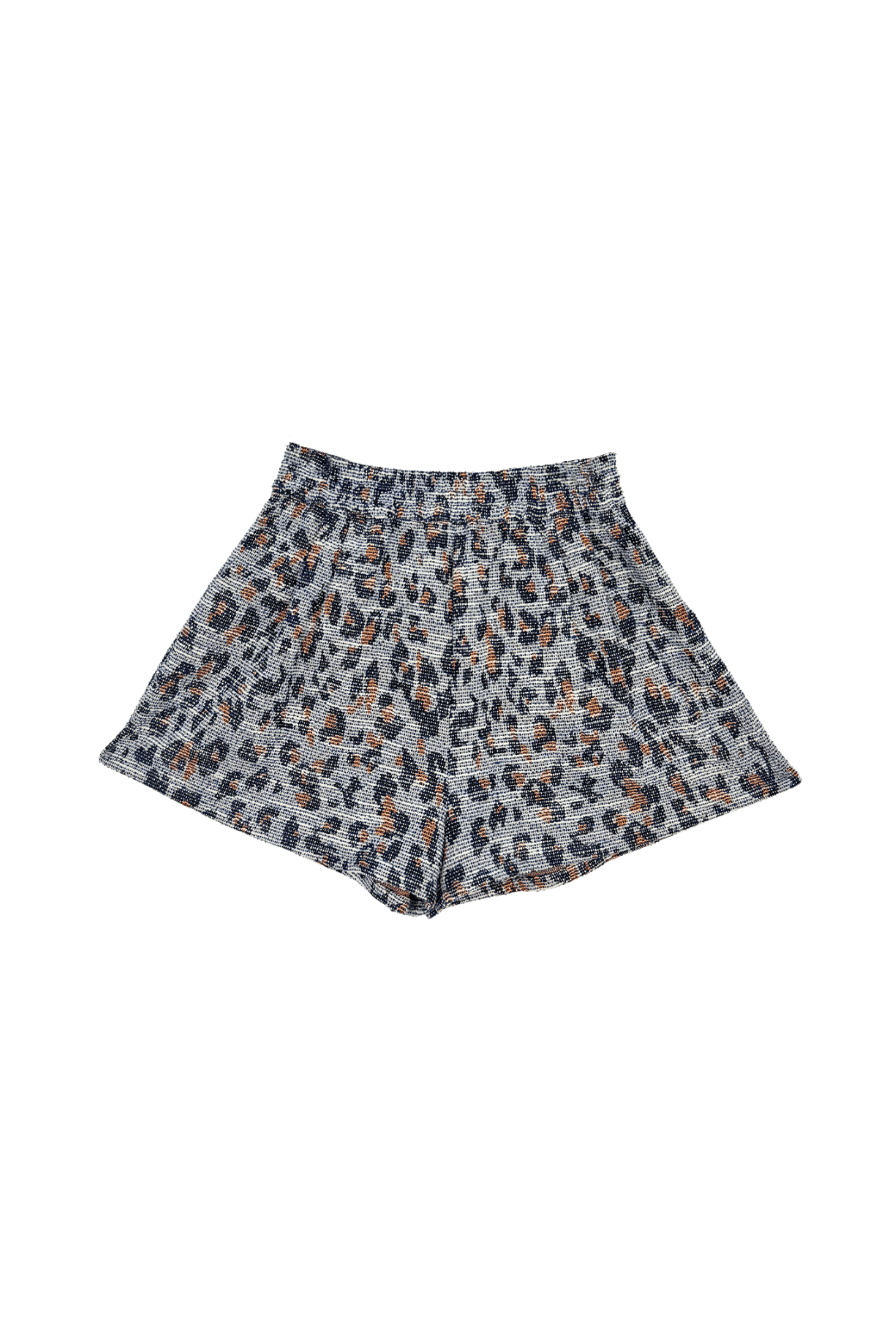 Buru x Val Everyday Shorts - Navy Cheetah