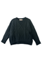 Cable Knit Fisherman Sweater - Black