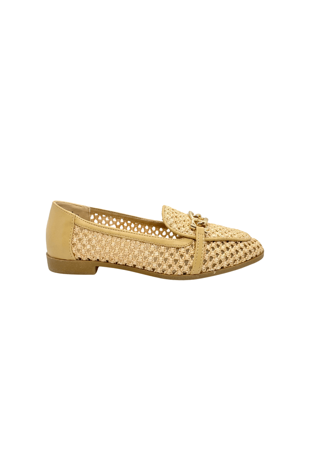 SAMPLE - Cane Loafers -Natural