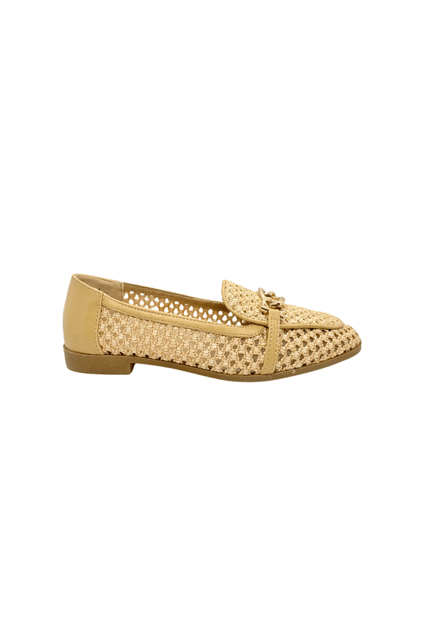 Cane Loafers -Natural