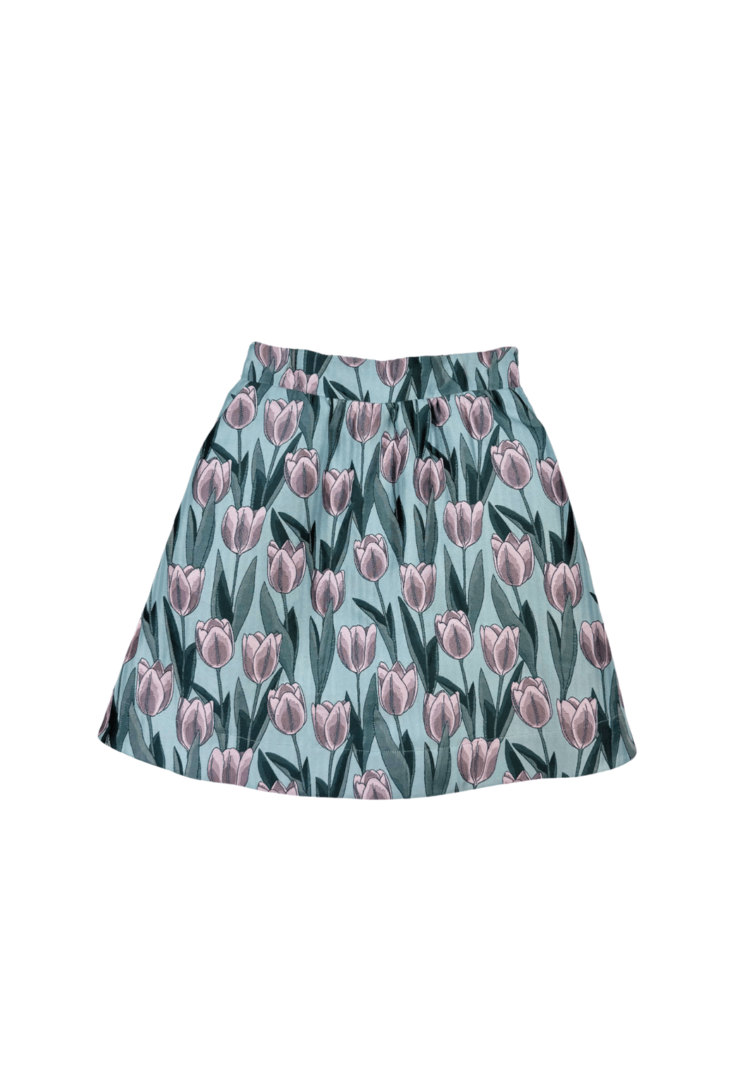 Everyday MINI Skirt -Tulip Jacquard