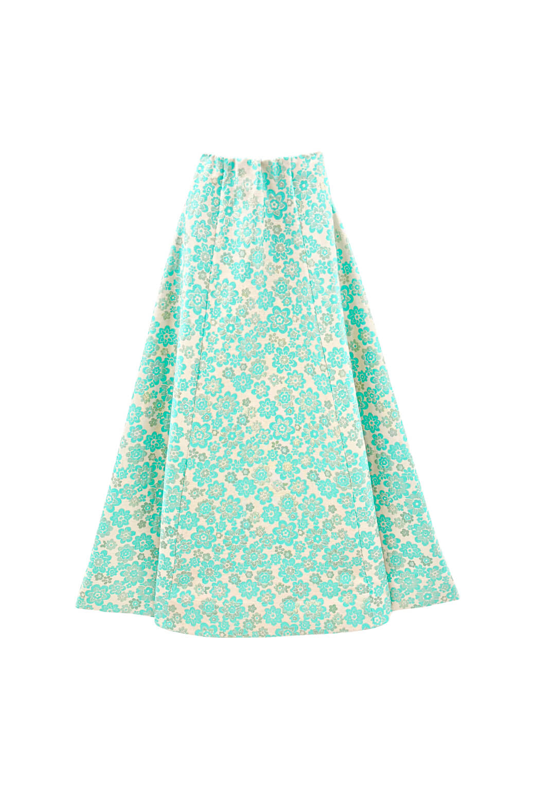 Guest Skirt - Aqua Brightline