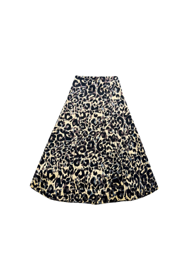 Guest Skirt MIDI - Leopard