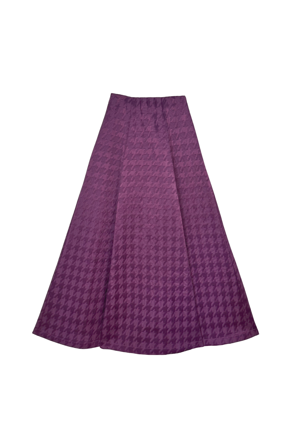 Guest Skirt - Purple Houndstooth