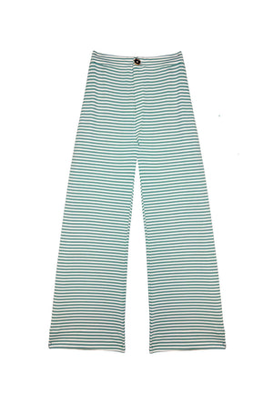 Le Culottes Full Length - Sea Stripe Knit