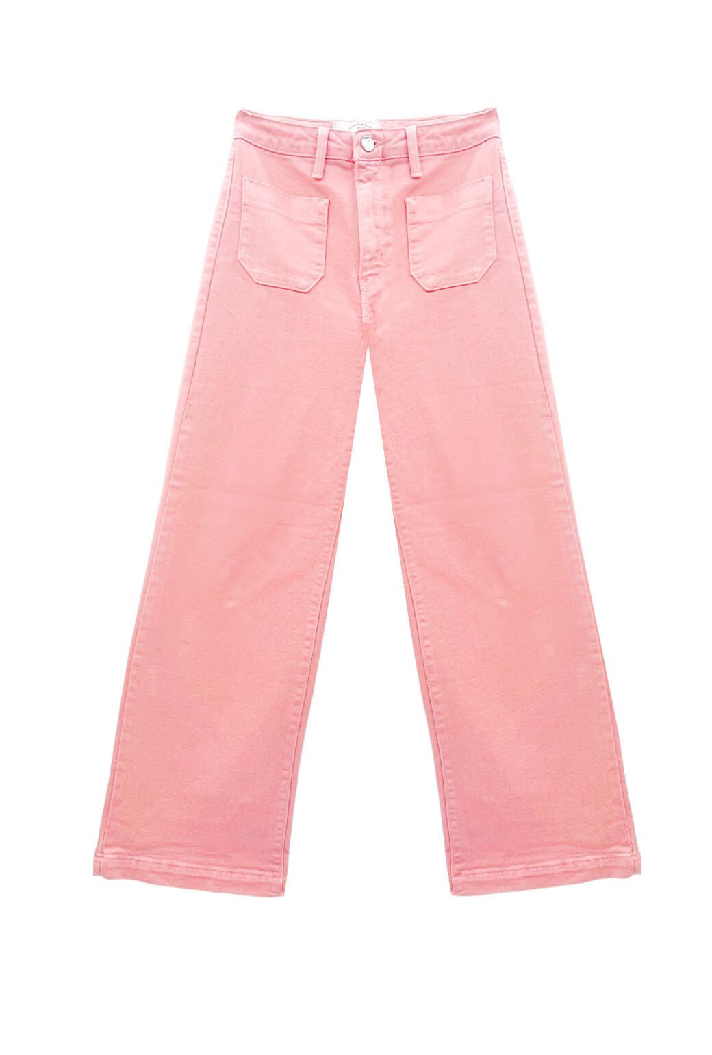 Patch Pocket Jeans - Rose