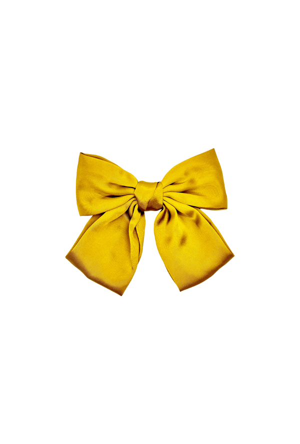 Pollyanna Bow - Chartreuse Satin