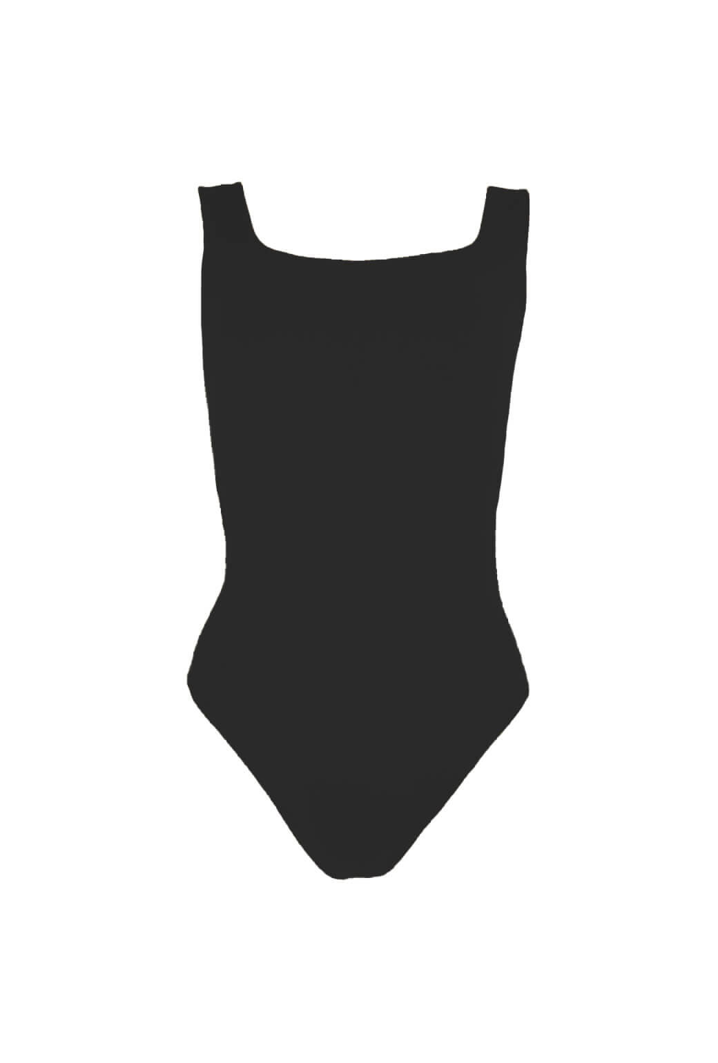 Sleeveless Body Suit - Black