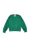 Snappy Pullover - Emerald & Black Knit