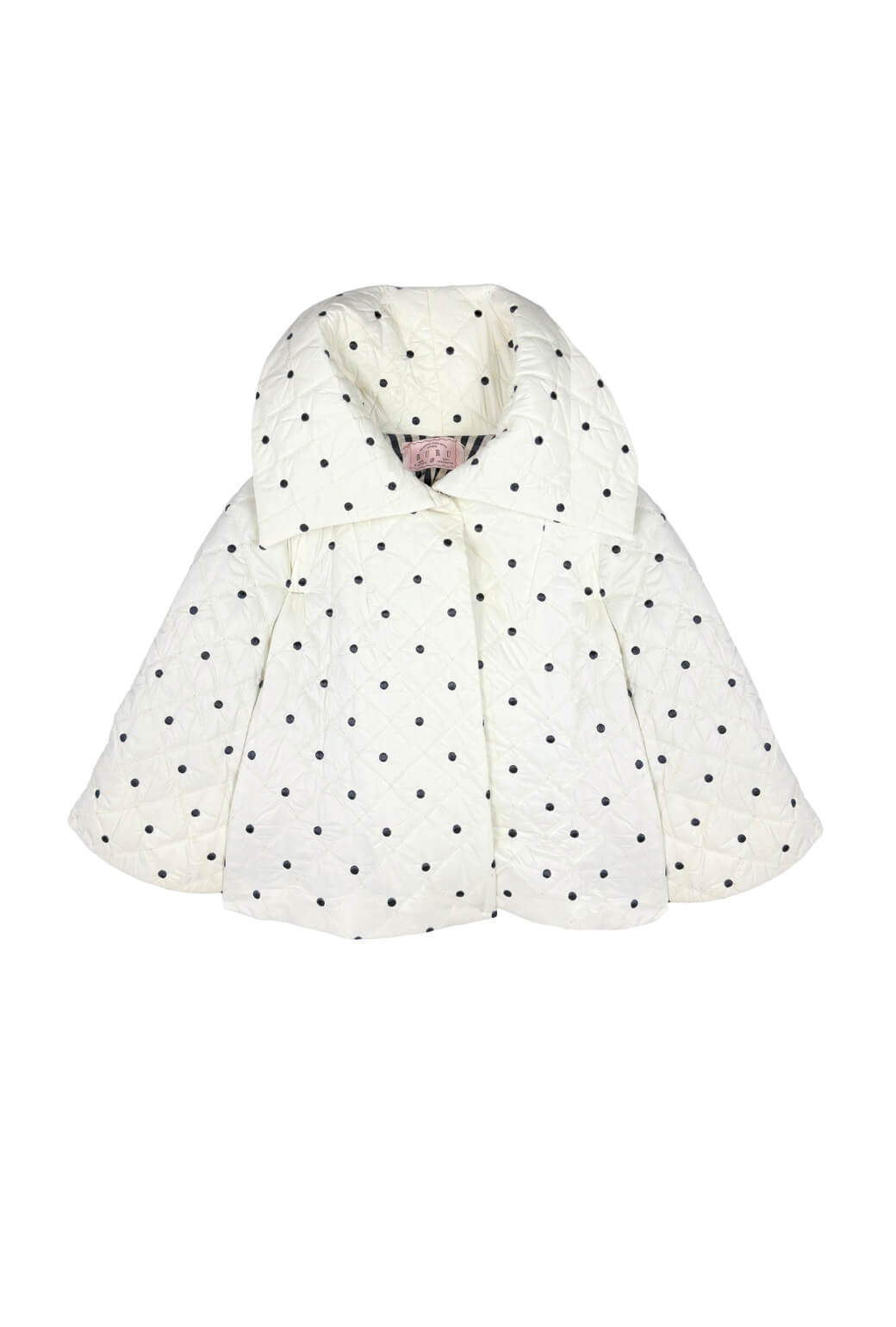 The Aprés Car Coat - Ivory Puffer