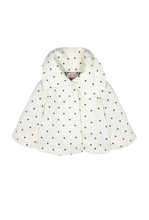 The Aprés Car Coat - Ivory Puffer