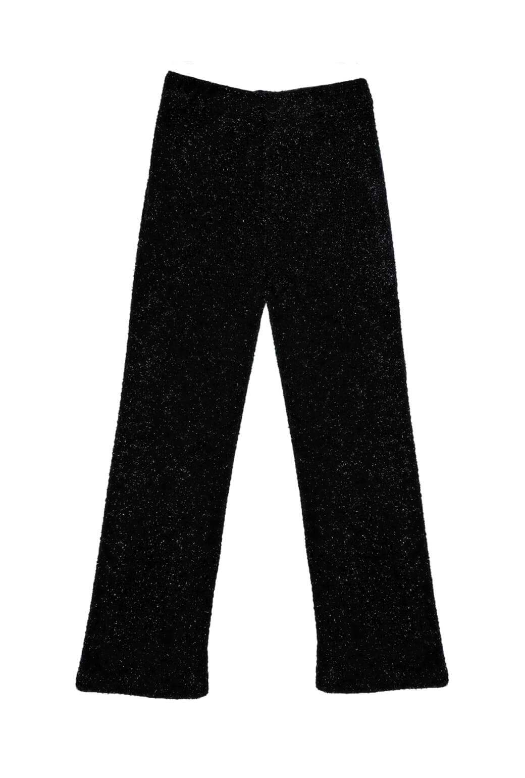 The Charlie Pant - Black Shimmer Knit