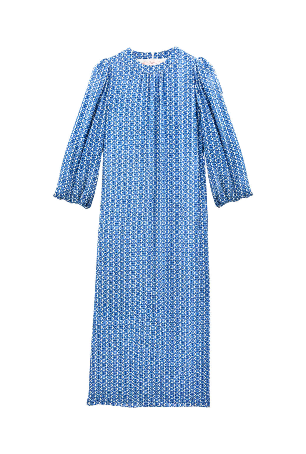 Buru x Kristin Kennedy The Kristin Dress - Blue Lattice