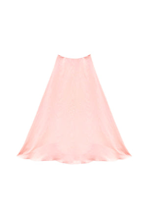 The Laura Skirt - Ballet Pink Moiré