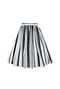 Buru + Pencil & Paper Co. The Marilyn Skirt - Black & White Stripe