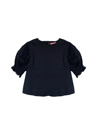 BURU x Bisby Long Sleeve Mod Top - Raspberry Azur